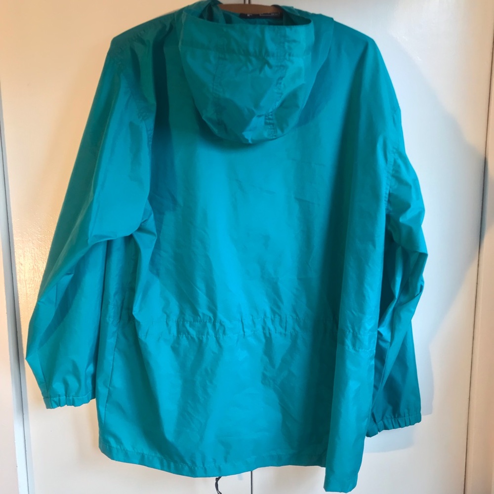 Woolrich Teal-Colored Windbreaker Light Jacket - Picture 2 of 4
